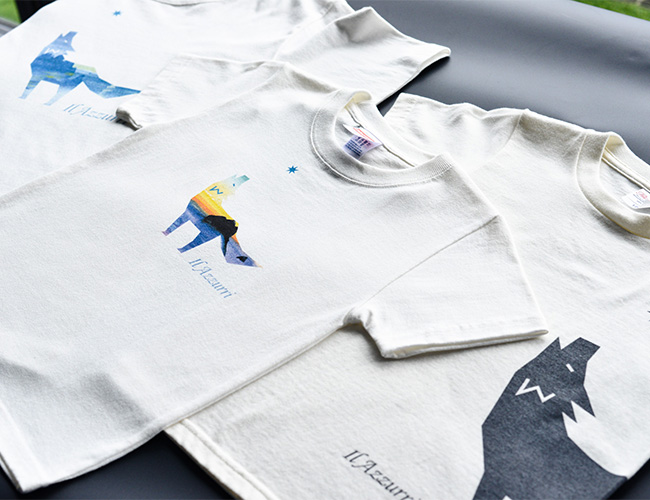オリジナルグッズのt-shirt